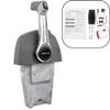 BOATCON Single Lever Binnacle Remote Control Box 5006182 Top Mount For Johnson Evinrude OMC BRP Outboard Engine Push To Open view 2