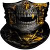 DHSOU Skull Face Scarf Seamless Neck Gaiter Bandana Skeleton Riding Biker Fishing Cycling Sports Festival Headbands Balaclava view 1