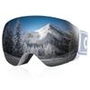COOLOO Snow/Ski Goggles, Snowboard Goggles for Men Women Youth -OTG, Magnetic Lens Frameless Anti Fog 100% UV Protection view 1