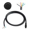 EDENCOMERS Ebike Extension Cable 2pin/3pin/4pin/5pin/6Pin Male/Female Line with Waterproof Plug Single Connector for DIY Electric Bicycle Display Ebrake Throttle Light Ebike Parts view 2