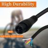 EDENCOMERS Ebike Extension Cable 2pin/3pin/4pin/5pin/6Pin Male/Female Line with Waterproof Plug Single Connector for DIY Electric Bicycle Display Ebrake Throttle Light Ebike Parts view 4