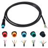 EDENCOMERS Ebike Extension Cable 2pin/3pin/4pin/5pin/6Pin Male/Female Line with Waterproof Plug Single Connector for DIY Electric Bicycle Display Throttle Light Ebike Accessories view 1