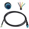 EDENCOMERS Ebike Extension Cable 2pin/3pin/4pin/5pin/6Pin Male/Female Line with Waterproof Plug Single Connector for DIY Electric Bicycle Display Throttle Light Ebike Accessories view 2