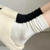 ruui Confinement Socks No Mark Socks Children's Summer Thin Boneless Student Version Spring Small White Socks Pile Socks view 2