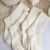 ruui Confinement Socks No Mark Socks Children's Summer Thin Boneless Student Version Spring Small White Socks Pile Socks view 4