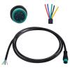 EDENCOMERS Ebike Extension Cable 2pin/3pin/4pin/5pin/6Pin Male/Female Line with Waterproof Plug Single Connector for DIY Electric Bicycle Display Ebrake Throttle Light Ebike Parts view 2