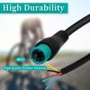 EDENCOMERS Ebike Extension Cable 2pin/3pin/4pin/5pin/6Pin Male/Female Line with Waterproof Plug Single Connector for DIY Electric Bicycle Display Ebrake Throttle Light Ebike Parts view 4