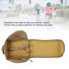 Helmet Bag Pack, Camping Helmet Bag, Canvas Scratch Prevention Adjustable Helmet Storage Bag for Hard Hats Helmet, Military Carrying Pouch for Sports Hunting Shooting (Khaki) view 2