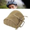 Helmet Bag Pack, Camping Helmet Bag, Canvas Scratch Prevention Adjustable Helmet Storage Bag for Hard Hats Helmet, Military Carrying Pouch for Sports Hunting Shooting (Khaki) view 4