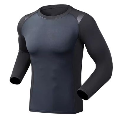 compression shirt Tight fitting shirt men's short sleeved, training T-shirt, sports baseline T-shirt top, running base shirt(A4,Small)
