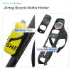 Compatible with Airtag Hidden on Bike Water Bottle Holder, MTB Road Bike GPS Anti-Theft, Waterproof for Airtag Holder, Bicycle Water Bottle Cage, Stealth Conceal Durable Plastic Drink Cup Bracket view 3