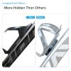 Compatible with Airtag Hidden on Bike Water Bottle Holder, MTB Road Bike GPS Anti-Theft, Waterproof for Airtag Holder, Bicycle Water Bottle Cage, Stealth Conceal Durable Plastic Drink Cup Bracket view 4
