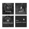 BaMfy compression shirt Men's tight fitting shirt, long sleeved base shirt, sports training shirt, fitness shirt(A4,Large) view 4