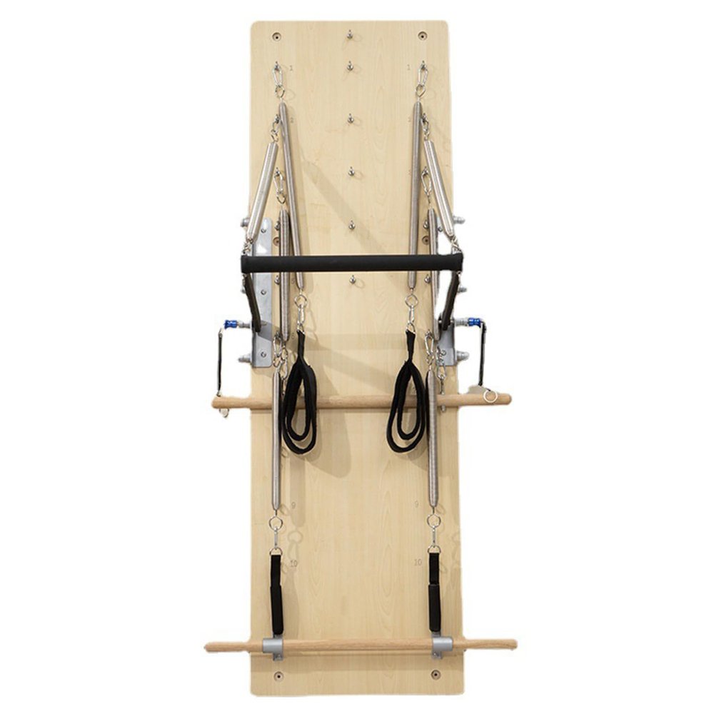 SwAcch Wall Mounted Pilates Spring Board Reformer Exercise Equipment, Yoga Wall, Resistance Exercise System for The Home Studio and More