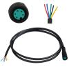 EDENCOMERS Ebike Extension Cable 2pin/3pin/4pin/5pin/6Pin Male/Female Line with Waterproof Plug Single Connector for DIY Electric Bicycle Display Ebrake Throttle Light Ebike Parts view 2