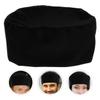 DEARMAMY Chefs Black Beanie Cap with Gauze Hat Adjustable Skull Cap for Kitchen Cooking Food Unisex - One Size Fit All view 3