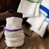 3 Pairs Women Winter Wool Cable Knit Crew Knee High Boot Socks,Size 5-11#W919 (Polyester Blend, Color D19) view 4