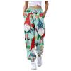 ZYXTIM Womens Cotton Joggers with Pockets Casual Xmas Printed Ladies High Waist Warm Bottoming Pants Womens Sports Clothing for Running Yoga Cycling view 1