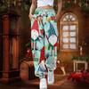ZYXTIM Womens Cotton Joggers with Pockets Casual Xmas Printed Ladies High Waist Warm Bottoming Pants Womens Sports Clothing for Running Yoga Cycling view 3