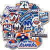 25 PCS New York American Islanders Hockey Stickers for Water Bottle, Laptop, Bicycle, Computer, Motorcycle, Travel Case, Car Decal Decoration Sticker view 1