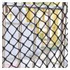 HJZALMI Polyester Sports Netting, Stair Balcony Protection Rope Net, Playground Fence Netting, Baseball Softball Backstop Nets, 8/10/12/15cm Mesh, 10mm Rope (Color : Black-mesh10cm, Size : 4mx5m) view 1