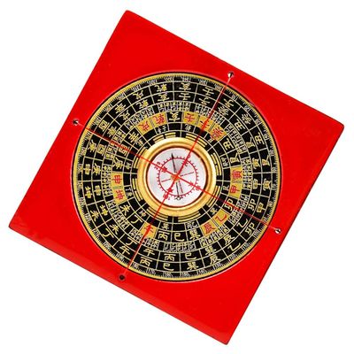 GANAZONO Chinese Feng Shui Compass Portable Pan for Outdoor Navigation and Home Decor Compact Design Traditional Markings for Accurate Readings