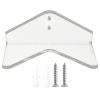 Gavigain Skateboard Hanger Skateboard Display Rack Transparent Acrylic Wall Hanger Skateboard Storage Transparent Skateboard Rack Wall Skateboard Rack Skateboard Rack Suitable for Home and Store Use view 1