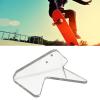 Gavigain Skateboard Hanger Skateboard Display Rack Transparent Acrylic Wall Hanger Skateboard Storage Transparent Skateboard Rack Wall Skateboard Rack Skateboard Rack Suitable for Home and Store Use view 2