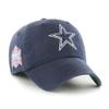 47 Men's Navy Dallas Cowboys Sure Shot Franchise Fitted Hat view 1