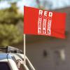 Red Friday Remember Everyone Deployed Car Flag Decoration Banner Double Sided Car Window Decor (Without Flagpole view 2