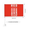 Red Friday Remember Everyone Deployed Car Flag Decoration Banner Double Sided Car Window Decor (Without Flagpole view 4