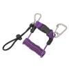 VGEBY Diving Lanyard, Stainless Steel Anti-Lost Hook Coiled Rope for Camera Outdoor Climbing Water Sports Scuba Divers view 2
