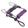 VGEBY Diving Lanyard, Stainless Steel Anti-Lost Hook Coiled Rope for Camera Outdoor Climbing Water Sports Scuba Divers view 3