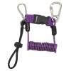VGEBY Diving Lanyard, Stainless Steel Anti-Lost Hook Coiled Rope for Camera Outdoor Climbing Water Sports Scuba Divers view 4
