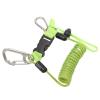VGEBY Diving Camera Lanyard, Anti-Lost Stainless Steel Hook, Coiled Spring Rope for Divers, Climbers and Underwater Photographers view 1
