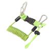 VGEBY Diving Camera Lanyard, Anti-Lost Stainless Steel Hook, Coiled Spring Rope for Divers, Climbers and Underwater Photographers view 2