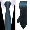 Passabin Tie For Men Necktie Woven Jacquard Neck Ties Set 6 PCS (Blue,Plaid,Brown,Red,Green,Pink) view 4