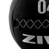 ZIVA ZVO Premium Soft Wall Ball 14 lb. - Elite Level, Commercial Grade Textured Leather Shell, Hard-Wearing Reinforced Stitching Weighted Medicine Slam for Strength Conditioning Workout view 2