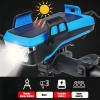 5 in 1, Solar Bike Light with Phone Holder, Horn (Blue 4000mAh) view 3