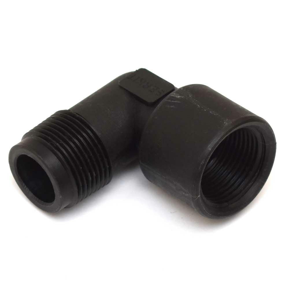 Blue Wave Boat 90 Degree Elbow | Male to Female Hose 1 Inch