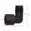 Blue Wave Boat 90 Degree Elbow | Male to Female Hose 1 Inch view 3
