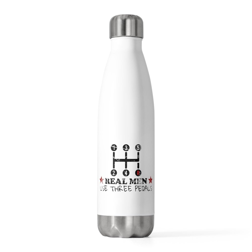 Humorous Stick Accelerator Brake Foot Lever Lover Novelty Automobile Enthusiast Men Women 20oz Insulated Bottle 20oz