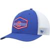 47 MLB Burgess Adjustable Snapback Mesh Trucker Hat, Adult One Size Fits All (Chicago Cubs) view 1