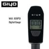 GIYO Digital Shock Pump 600 PSI  Turbo-Assist for Easy Inflation, Micro Air-Bleeder, Robust Aluminum Barrel, Comfort Grip & Braided Hose, Ideal for Fork & Rear Suspension GS-52L view 3