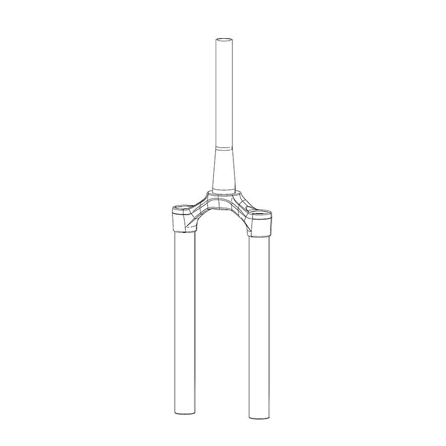 RockShox CSU for Zeb 38OS 63mm Offset 27.5-inch Fork - High-Performance Tapered Aluminum, DFB Damping, Precision Engineering, Compatible with Zeb A1 2021 Models