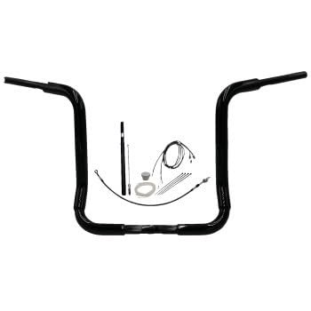 Fat Baggers, Inc. 819416-B 1-1/2in. EZ Install Round Top Handlebar Kit - Bl