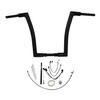 Fat Baggers, Inc. 619616-B 1-1/2in. EZ Install Flat Top Handlebar Kit - Black view 1