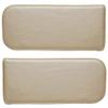 Blue Wave Boat Backrest Cushions BBW1002F-02 | Beige (Set of 2) view 2