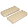 Blue Wave Boat Backrest Cushions BBW1002F-02 | Beige (Set of 2) view 3