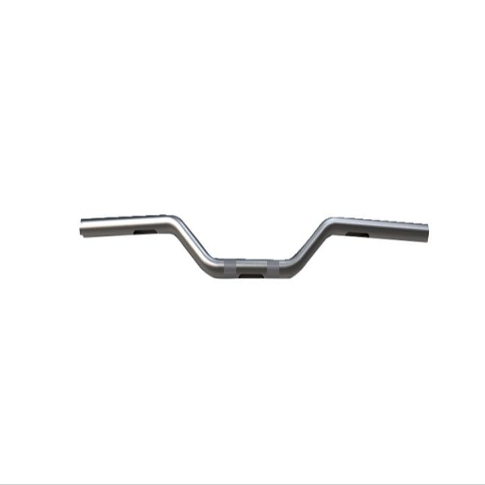 Todds Cycle TD-101-02S 1in. MotoLow 2.0 Handlebar - Brushed Stainless Steel